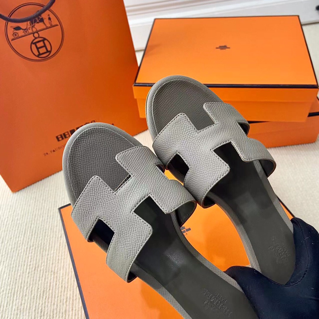 에르메스 올수공 오아시스 슬리퍼 샌들 앱송 41